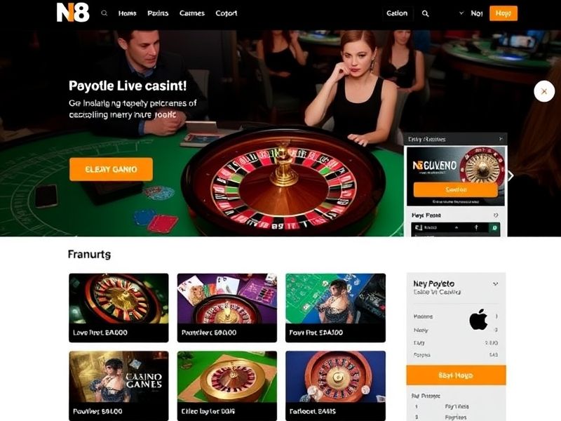 Discover everything about N8 Live Casino: expert reviews, game guides, current promotions, and tips for maximizing your gaming experience with real money.